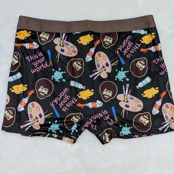 Bob Ross Men’s Boxer Briefs - Picture 3 of 9
